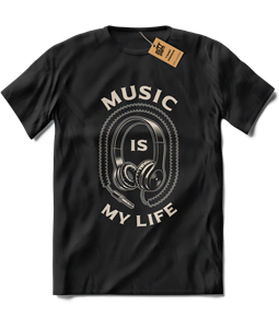 Camiseta Msica